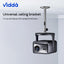 Universal Ceiling Hanger Laser Projector 360 ° Aluminum Alloy Suspension Support Telescopic Projector Accessories