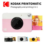 KODAK Printomatic Brand New Digital Instant Printing Camera ZINK Inkless Printing Color Photo Paper Printing Flash+40 Films Set
