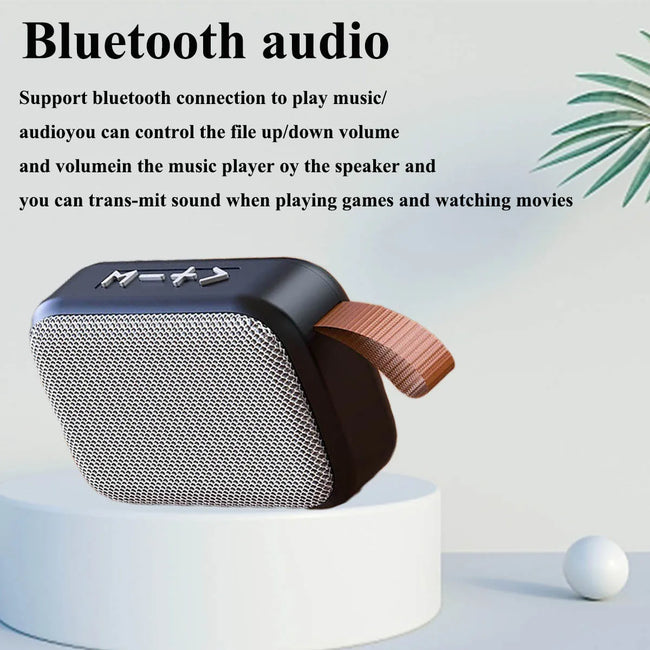 Portable Speakers Outdoor Bluetooth 5.0 Mini Oxford Loudspeaker Wireless Column 3D Stereo Music Player Surround Hifi sound Box Hover Image