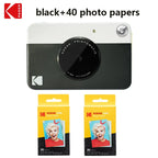 KODAK Printomatic Brand New Digital Instant Printing Camera ZINK Inkless Printing Color Photo Paper Printing Flash+40 Films Set
