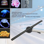 EU/US WiFi 3D Hologram Fan 3D Hologram Projector 176 Degree Viewable Angle 100‑240V 2000x224 Stable Custom Editing for Business