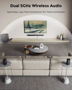 ULTIMEA 7.1.4 Surround Sound System TV Soundbar with Dolby Atmos&APP Control, Home Bluetooth Speaker with 10" Wireless Subwoofer