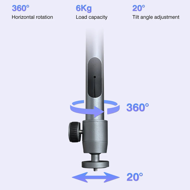 Universal Ceiling Hanger Laser Projector 360 ° Aluminum Alloy Suspension Support Telescopic Projector Accessories Main Image