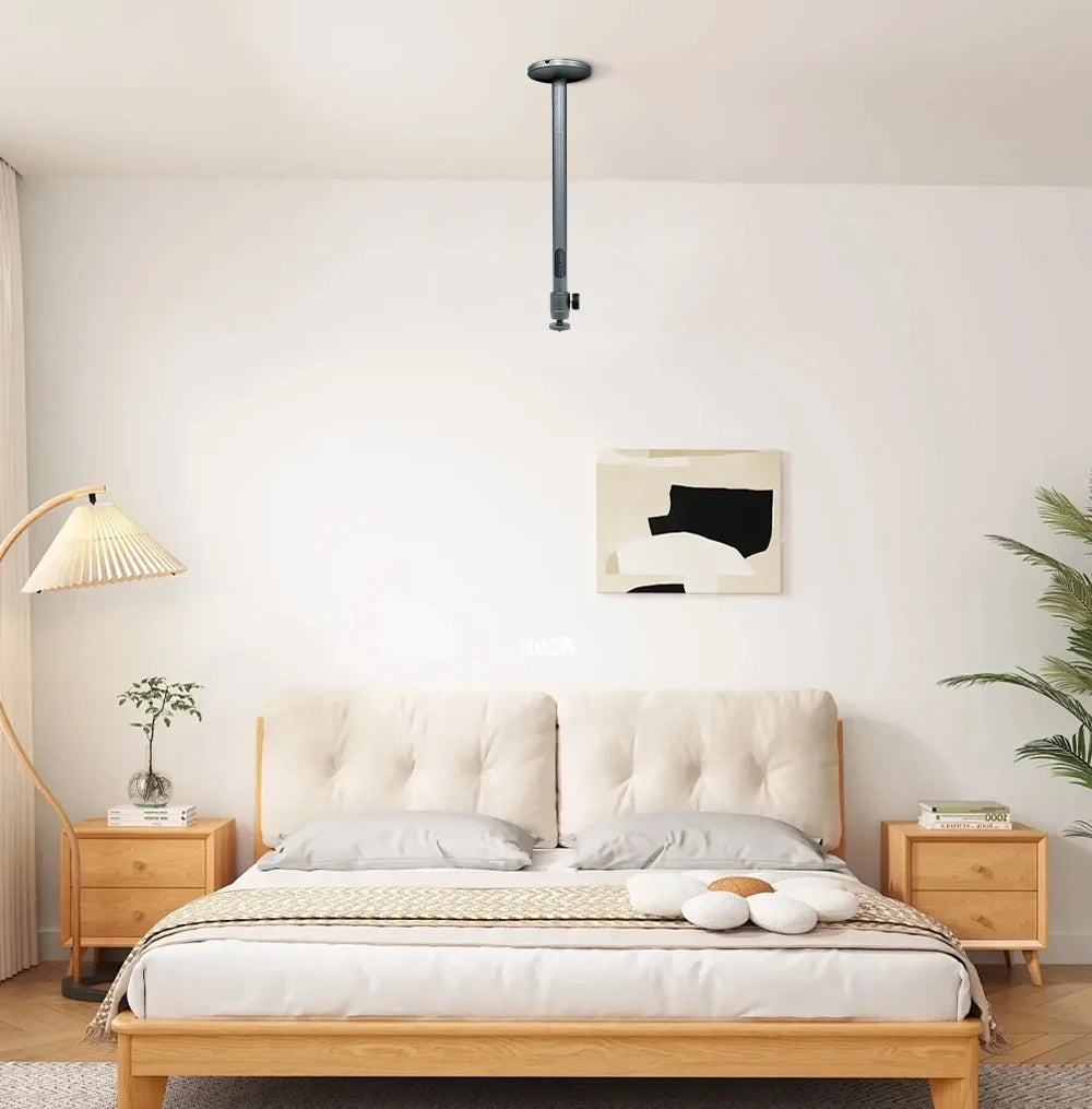 Universal Ceiling Hanger Laser Projector 360 ° Aluminum Alloy Suspension Support Telescopic Projector Accessories