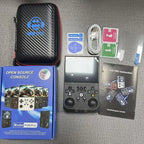 R36MAX Game Console 64GB 128GB 18000+GAMES Linux System 4.0inch K36 vs R36S 3.5inch Pocket Video Player No Download Required