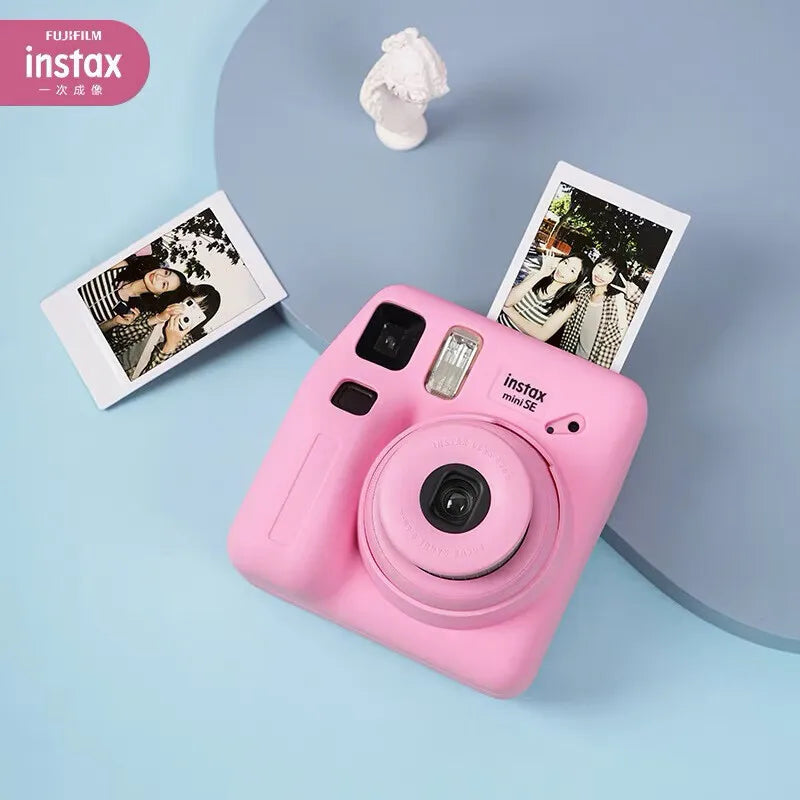 New FUFILM Camera Instax Mini SE/Mini12 Camera with Camera Bag Set Optional Fufilm Instax Mini Film Photo Paper Digital Camera