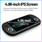 Trimui Smart Pro Portable Retro Arcade Game Console 4.96inch IPS Handheld Game Console Type-C LINUX HD Screen Smart Video Player