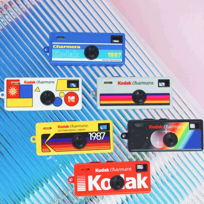 Kodak Charmera Keychain 35MM/F2.4 Digital Camera 1987 with Flash Mini Digital Camera 5 Colors Random Color Camera For Gift ﻿ Hover Image