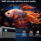 DITONG 2025 NEW  J10 projector Native 1080P Autofocus 4k HD video outdoor mobile phone Android smart home theater LED projector
