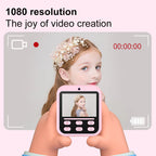 Instant Print Camera HD Digital Camera 2.4'' Instant Photo Printing Camera Portable Digital Camera for Girls Boys Birthday Gifts