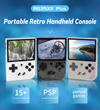 ANBERNIC RG35XX RG35XX PLUS Retro Handheld Game PlayerBuilt-in 64G TF 5000+ Classic Games Support-HDMI TV Portable Game Player