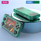 BOYHOM New R36H Handheld Game Console 3.5-inch IPS Screen Linux RK3326 Retro Video Games Player 3000 mAh 64G 10000+ Classic Game